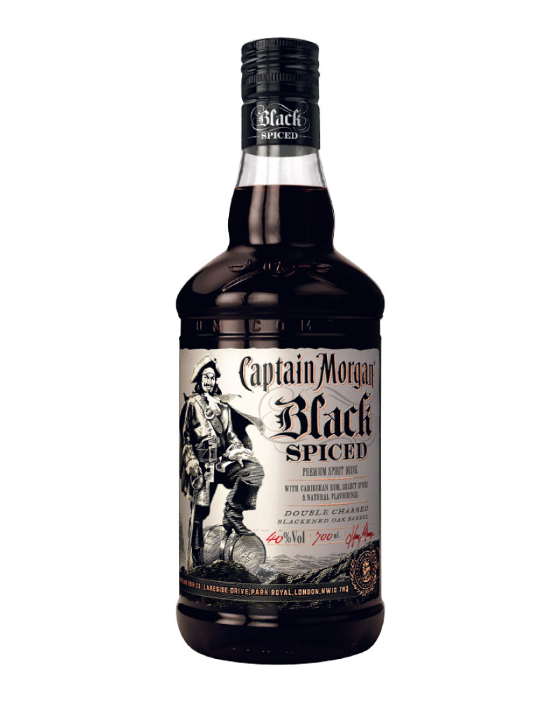 Captain Morgan Black Spiced Rum 700ml
