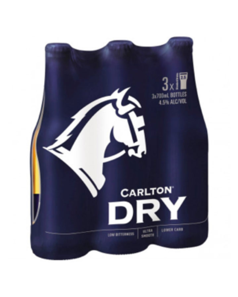 Carlton Dry Longneck 3pk