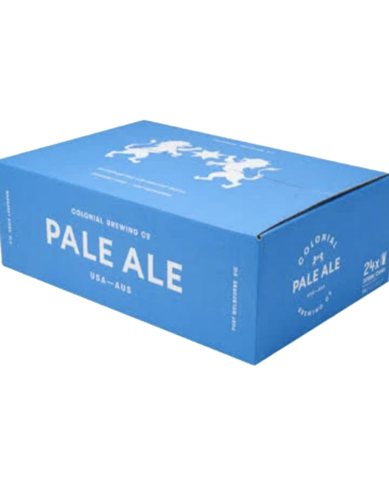 Colonial Brewing Co Pale Ale Can Case 24