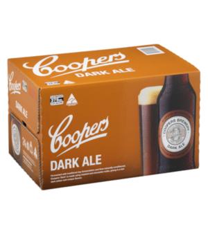 Coopers Dark Ale Stubbies Case 24