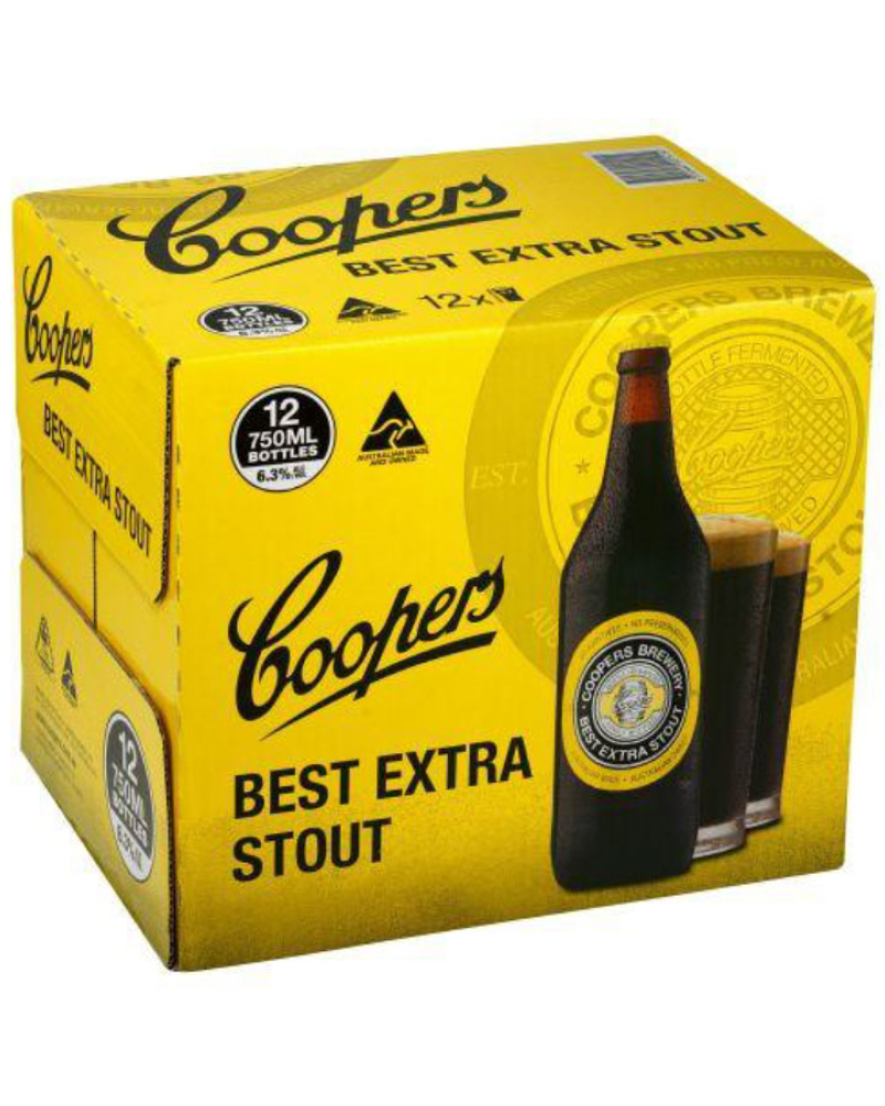 Coopers Best Extra Stout Longneck Case 12