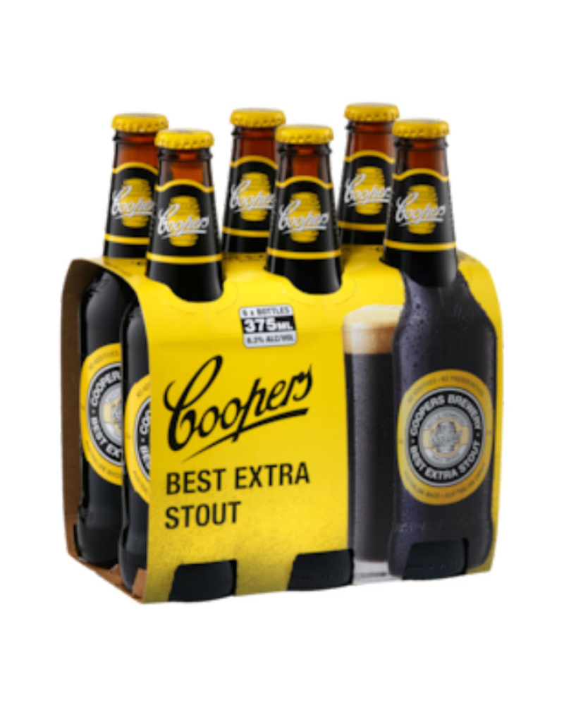 Coopers Best Extra Stout Stubbies 6pk