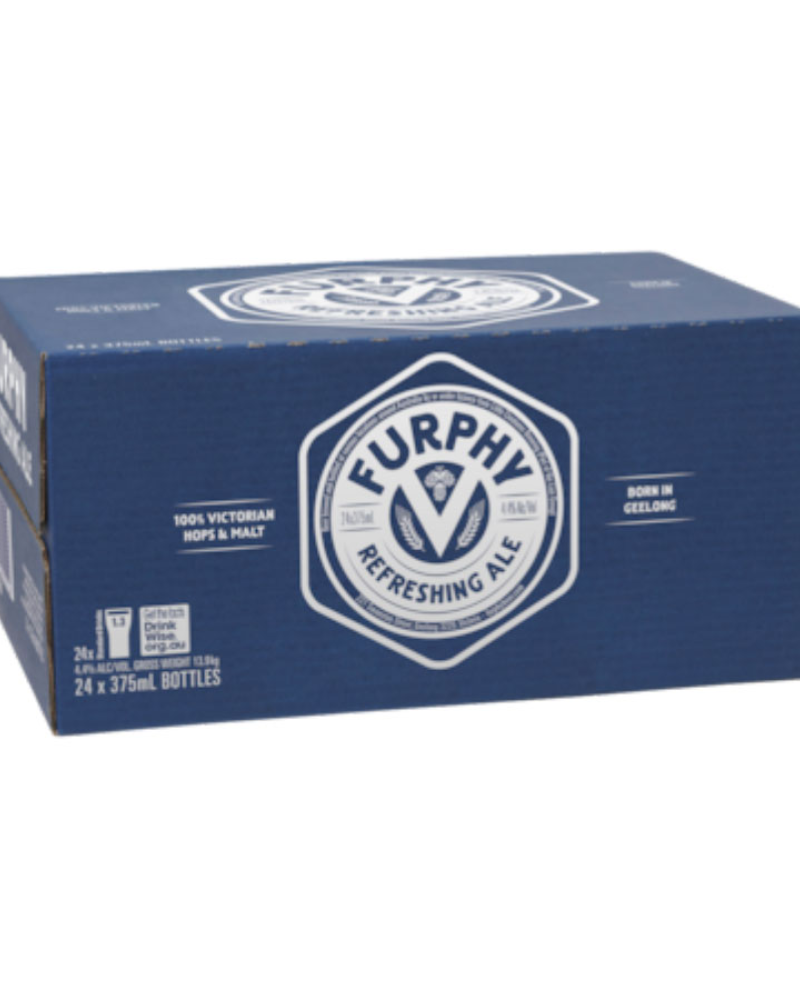 Furphy Refreshing Ale Stubbies Case 24