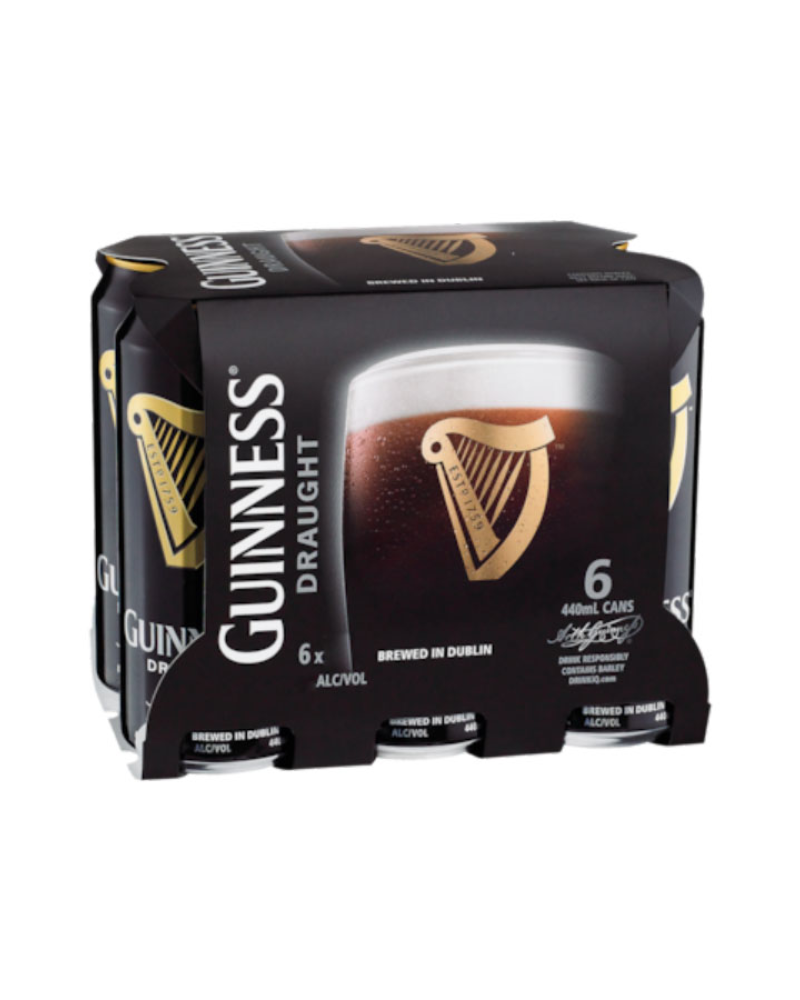 Guinness Cans 440ml 6pk