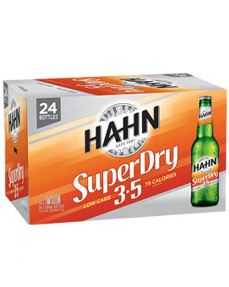 Hahn SuperDry 3.5% Stubbies Case 24