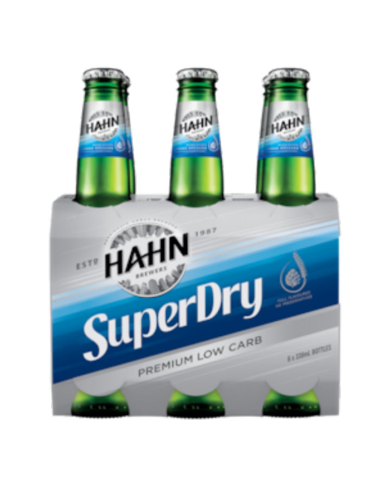 Hahn SuperDry Stubbies 6pk