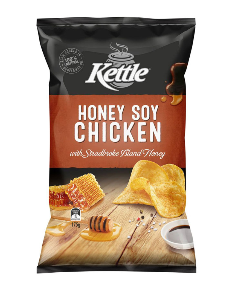 Kettle Honey Soy Chicken Chips 175g