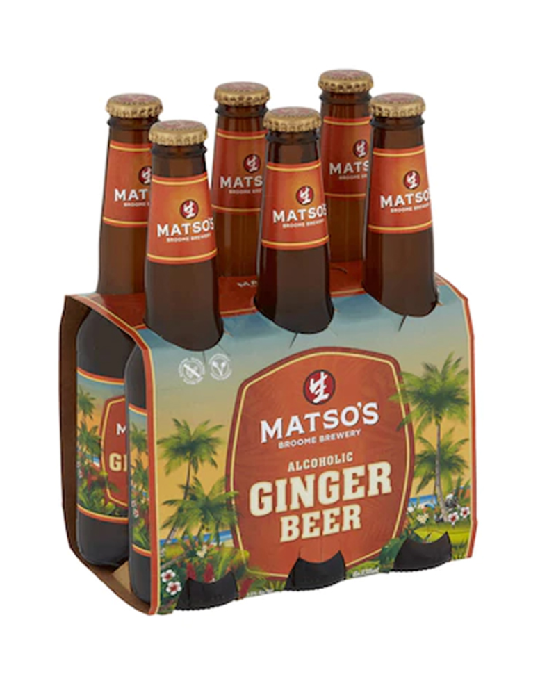 Matso's Ginger Beer Stubbies 6pk