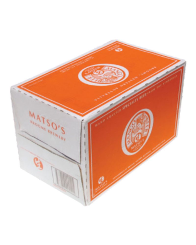Matso's Mango Beer Stubbies Case 24
