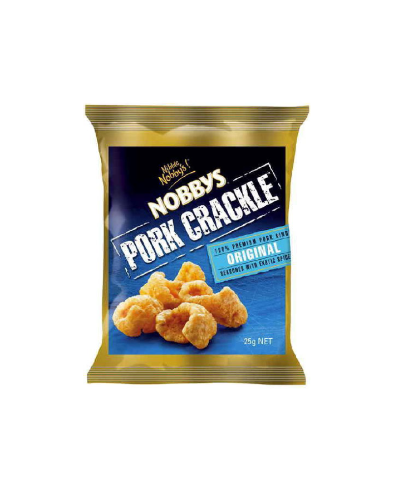 Nobby's Pork Crackle Original 25g
