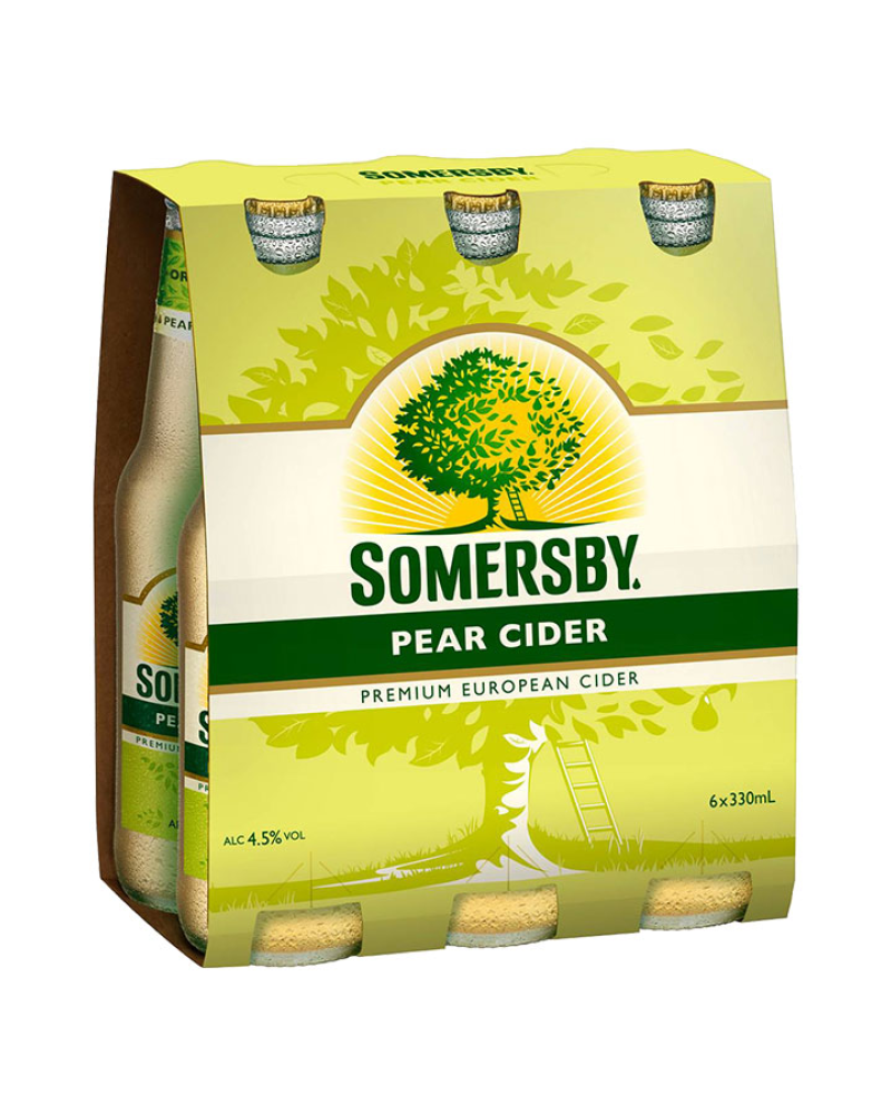 Somersby Pear Cider Stubbies 6pk