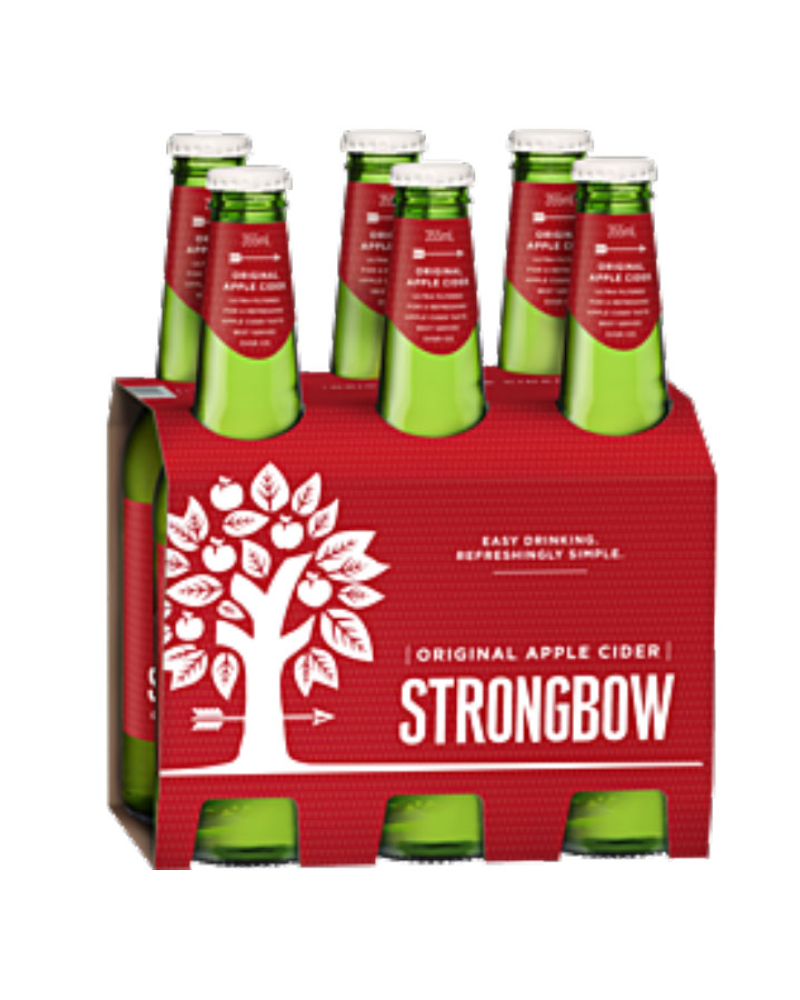 Strongbow Classic Cider Stubbies 6pk