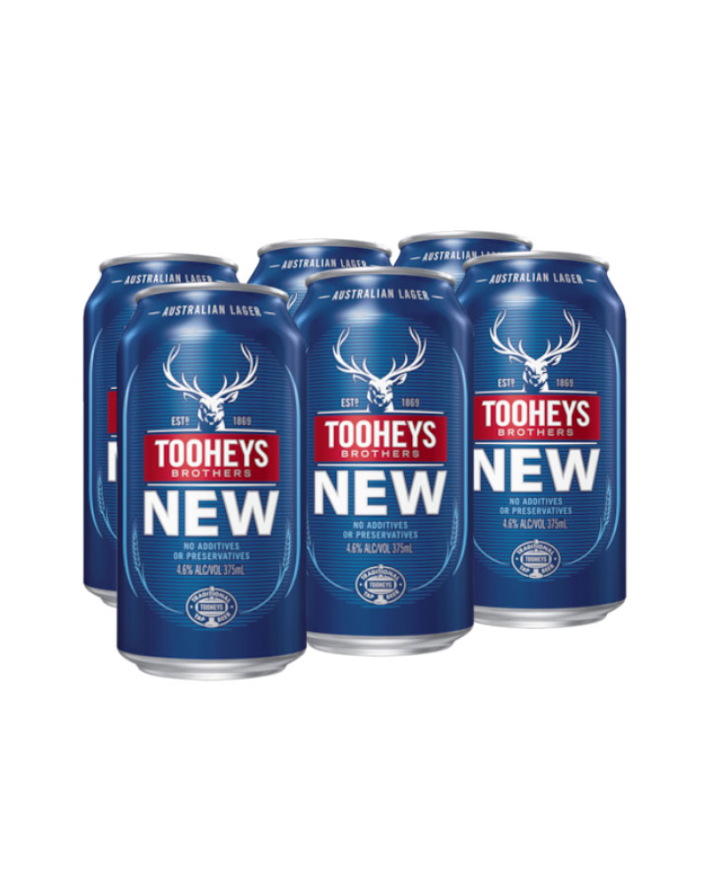 Tooheys New Cans 6pk
