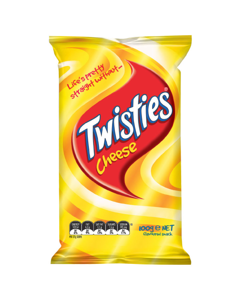 Twisties Cheese 100g